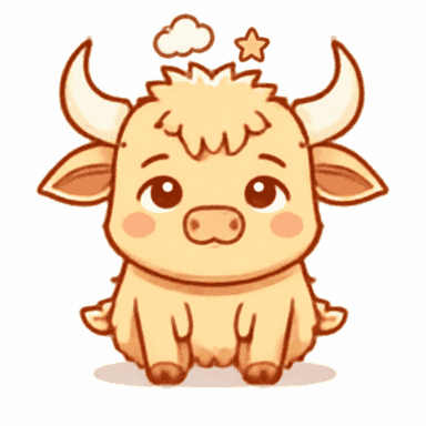 ふんわり牡牛座のキャラクター
